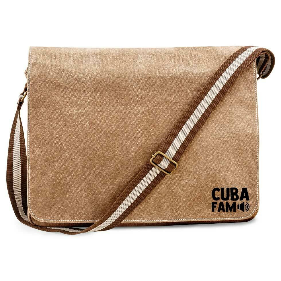 C.U.B.A. FAM Vintage Messenger Bag