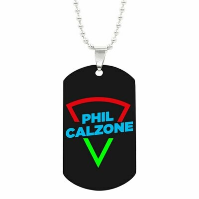 Halskette mit Phil Calzone ID-Tag Anhänger