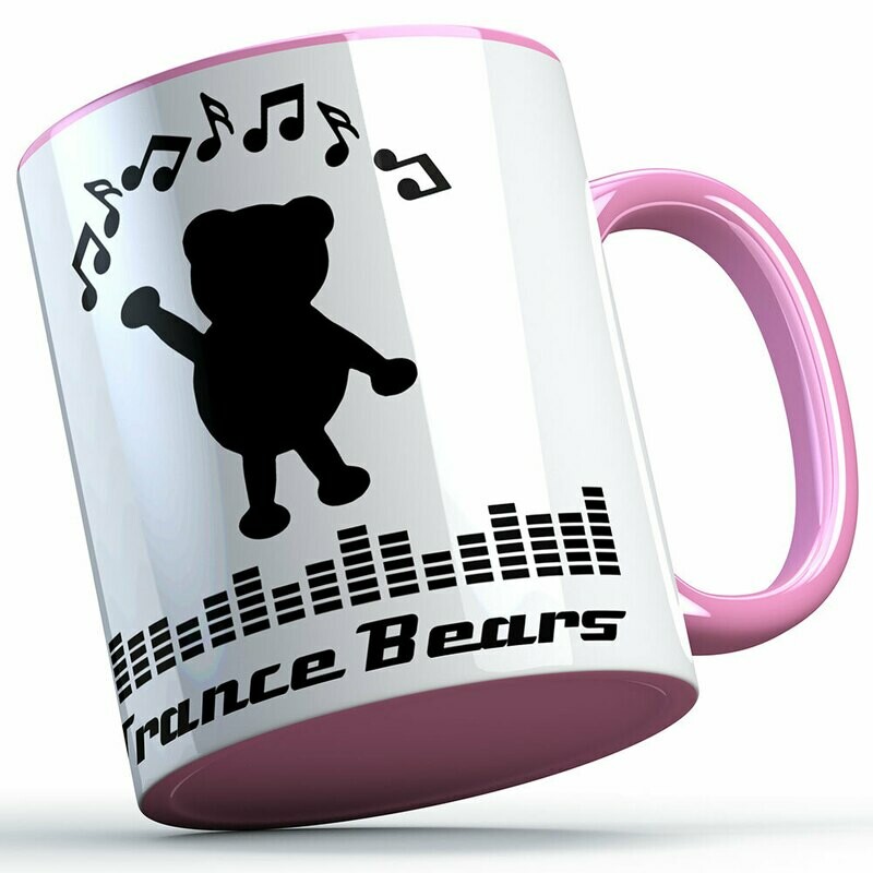 Trance Bears Two-Tone Tasse