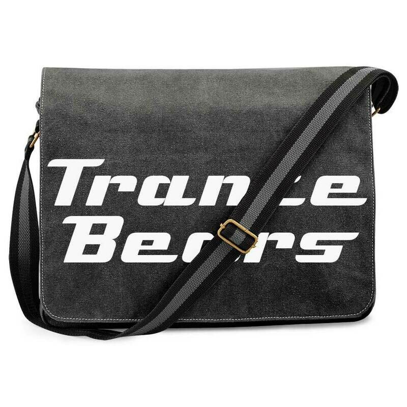Trance Bears Vintage Messenger Bag