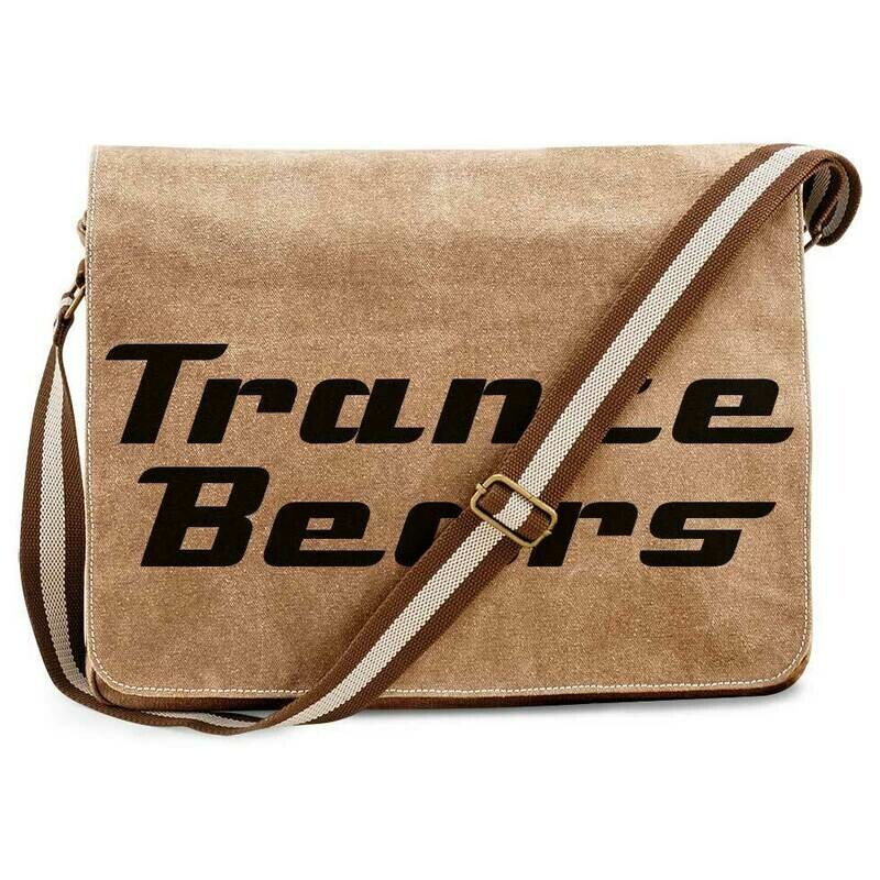 Trance Bears Vintage Messenger Bag Trance Bears Vintage Messenger Bag