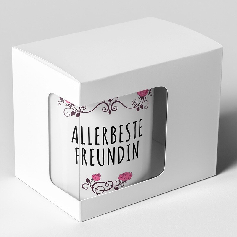 Allerbeste Freundin Tasse süße Sprüchetasse (5 Varianten)