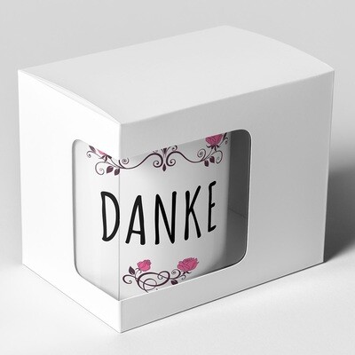 Danke Tasse Sprüchetasse Freunde Dankbarkeit Hilfe Einsatz (5 Varianten)
