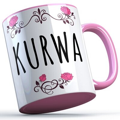 Kurwa Tasse lustige Sprüchetasse (5 Varianten)