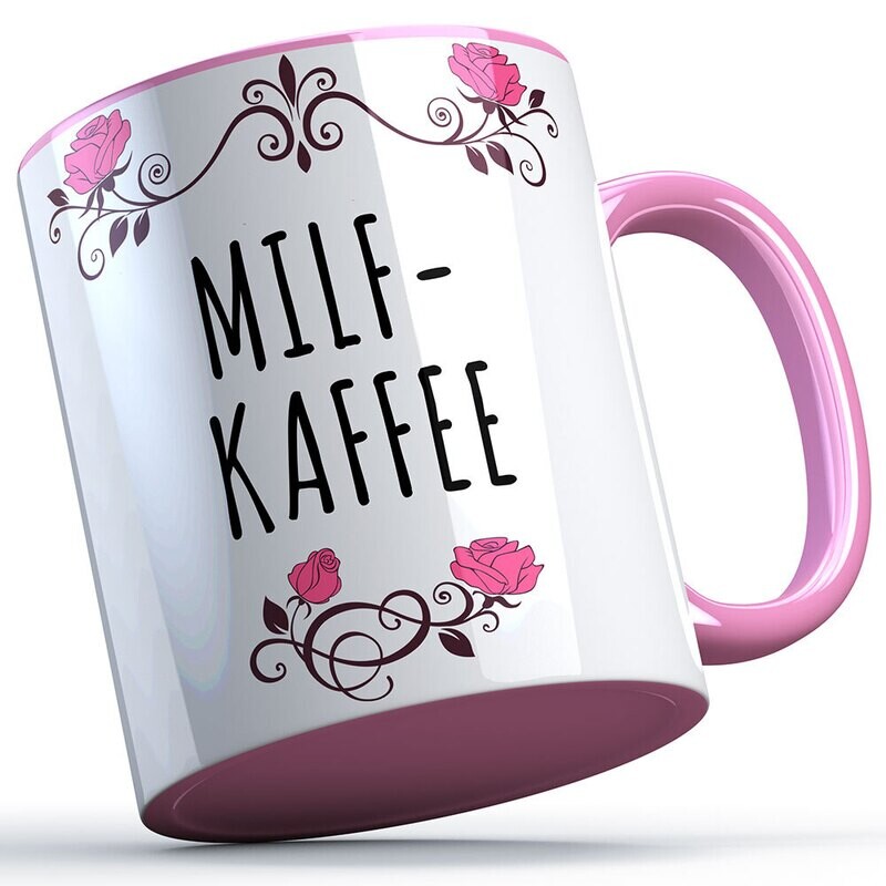 Milfkaffee Tasse lustige Sprüchetasse (5 Varianten)