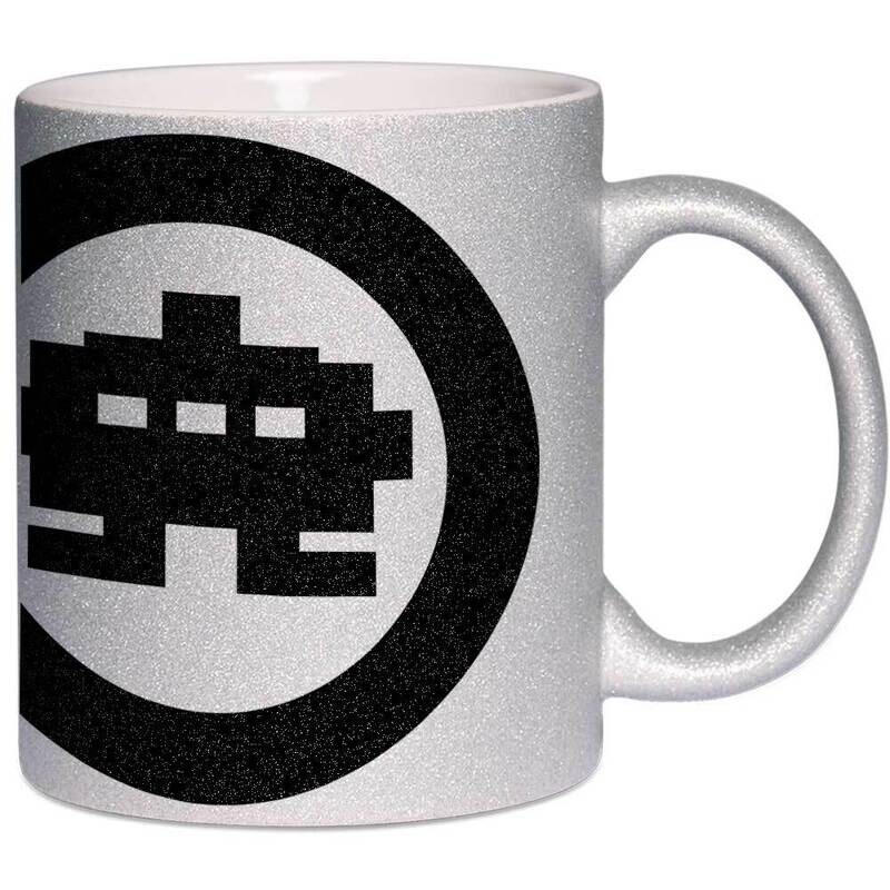 Talla 2XLC Luxury Space Invader Glitter Mug