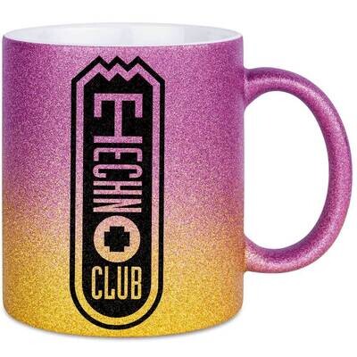 Technoclub Luxury Color Gradient Glitter Mug