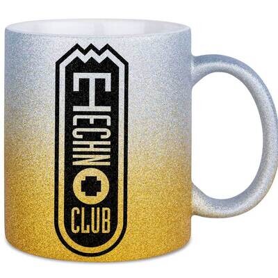 Technoclub Luxury Color Gradient Glitter Mug