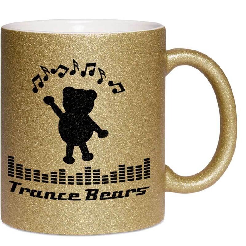 Trance Bears Luxury Glitter Mug