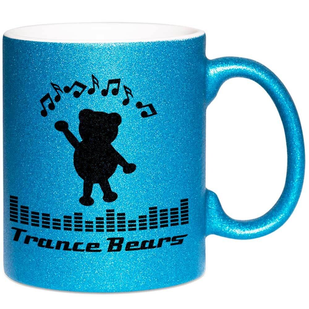 Trance Bears Luxury Glitter Mug