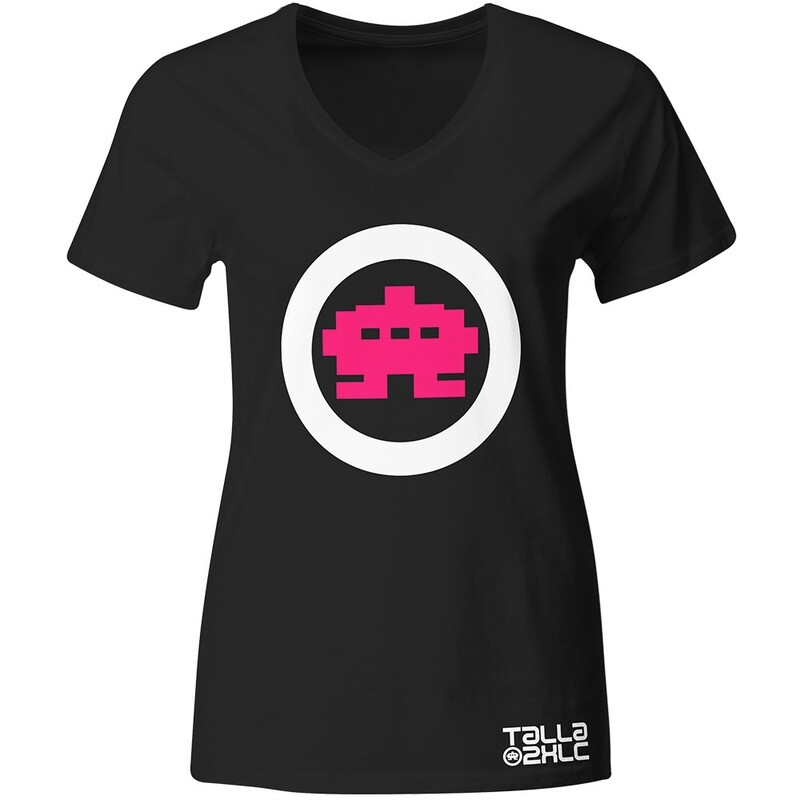 Space Invader Talla 2XLC / Technoclub T-Shirt (Women) Space Invader Talla 2XLC / Technoclub T-Shirt (Women)