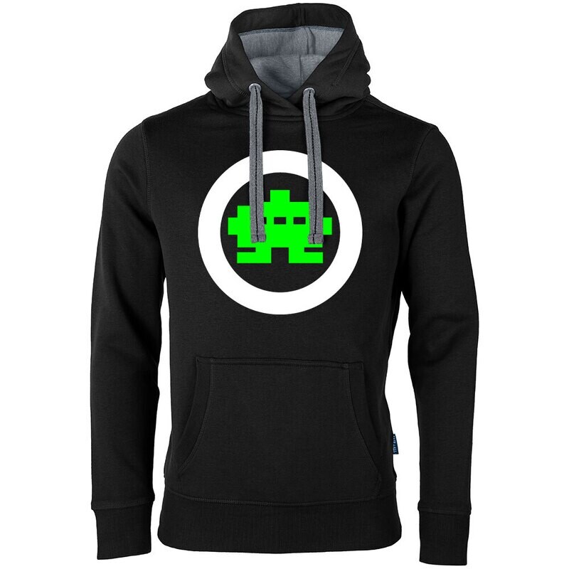 Space Invader Talla 2XLC / Technoclub Luxury Hoodie (Unisex)
