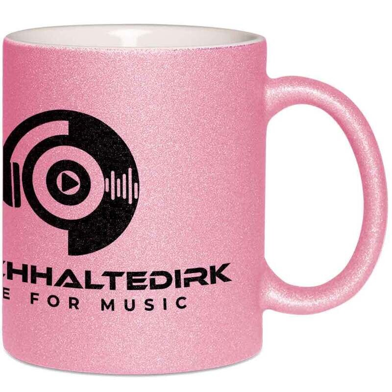Durchhaltedirk Luxury Glitzertasse (erhältlich in fünf funkelnden Farben)