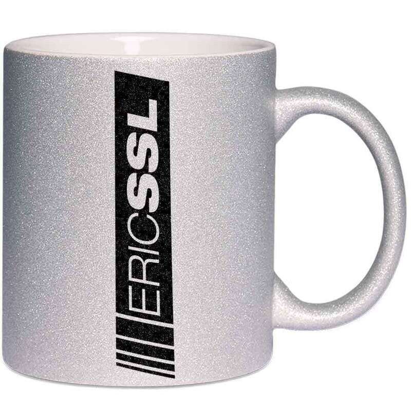 ERIC SSL Luxury Glitzertasse (erhältlich in fünf funkelnden Varianten)