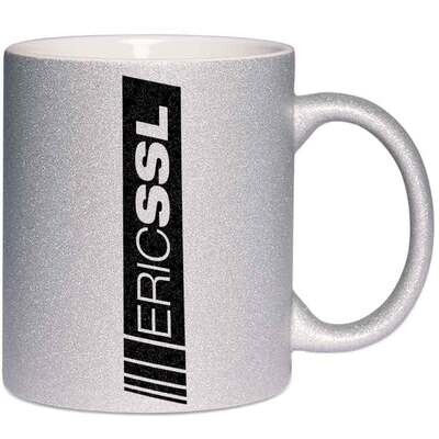ERIC SSL Luxury Glitzertasse (erhältlich in fünf funkelnden Varianten)