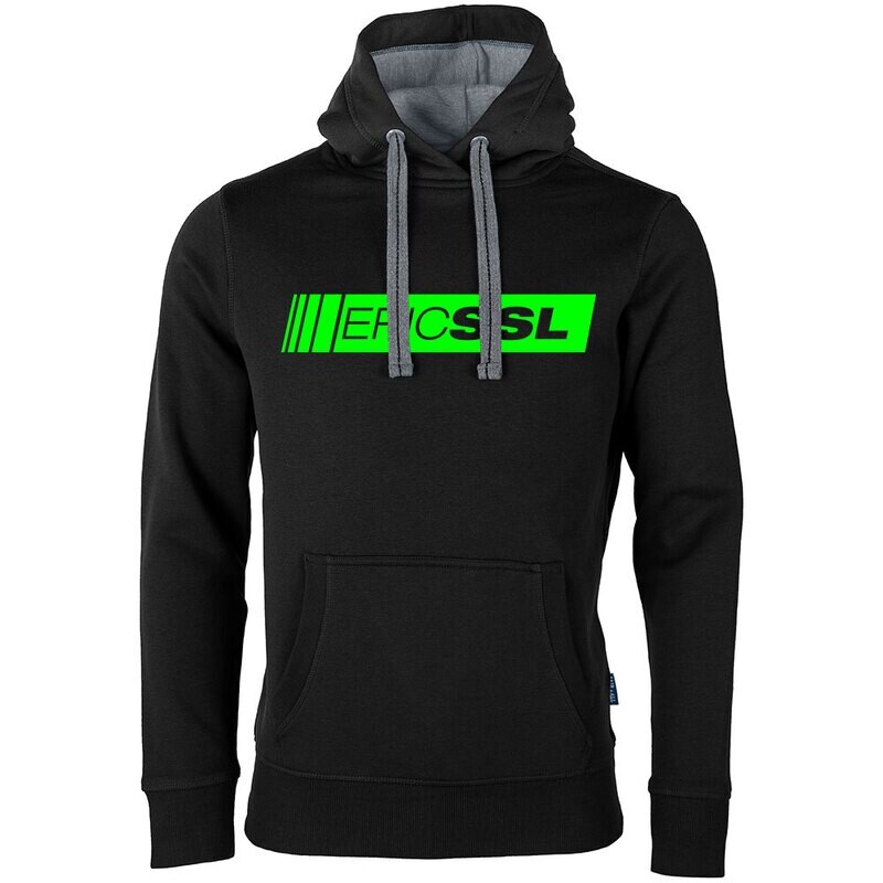 ERIC SSL Luxury Hoodie Farbe Schwarz (Unisex) ERIC SSL Luxury Hoodie Farbe Schwarz (Unisex)