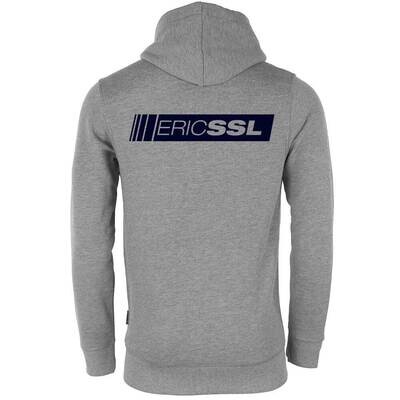 ERIC SSL Luxury Zip-Hoodie Farbe Grau (Unisex)