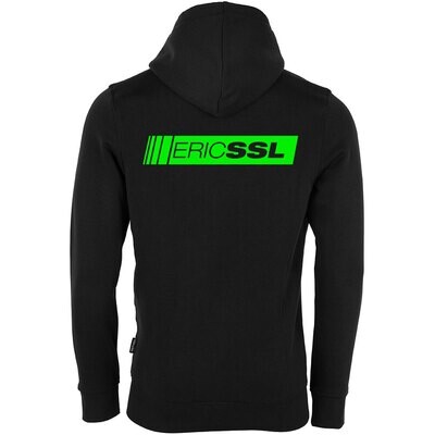 ERIC SSL Luxury Zip-Hoodie Farbe Schwarz (Unisex)