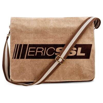 ERIC SSL Vintage Messenger Bag (Großes Logo)