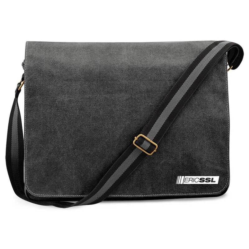 ERIC SSL Vintage Messenger Bag (Kleines Logo)