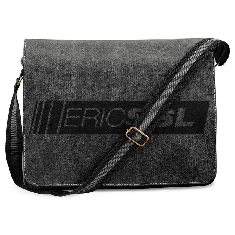 ERIC SSL Vintage Messenger Bag (Großes Logo) ERIC SSL Vintage Messenger Bag (Großes Logo)