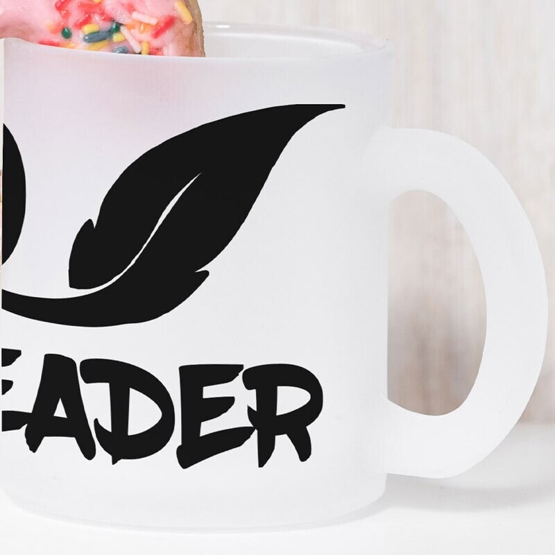 DJ Dreamreader Glastasse (Gefrostetes Glas) DJ Dreamreader Glastasse (Gefrostetes Glas)