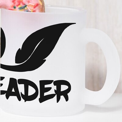 DJ Dreamreader Glastasse (Gefrostetes Glas) DJ Dreamreader Glastasse (Gefrostetes Glas)