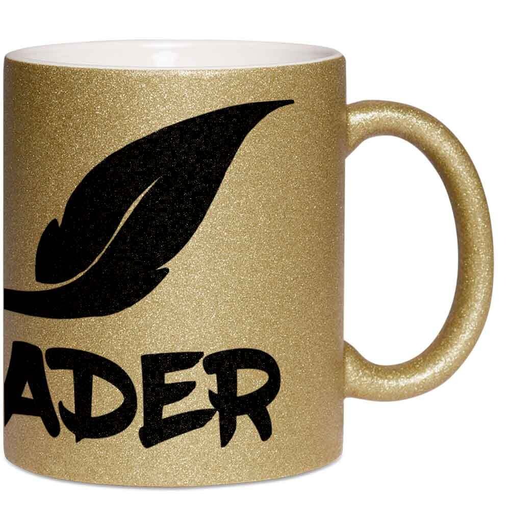 DJ Dreamreader Luxury Glitzertasse (erhältlich in fünf funkelnden Varianten)