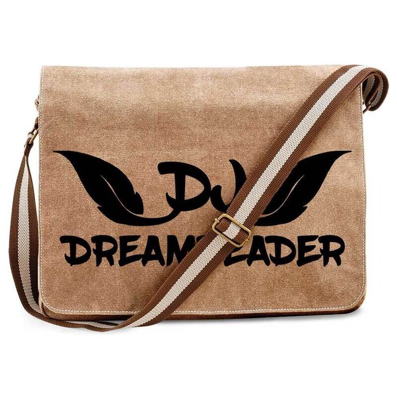 DJ Dreamreader Vintage Messenger Bag (Großes Logo) DJ Dreamreader Vintage Messenger Bag (Großes Logo)