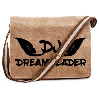 DJ Dreamreader Vintage Messenger Bag (Großes Logo)