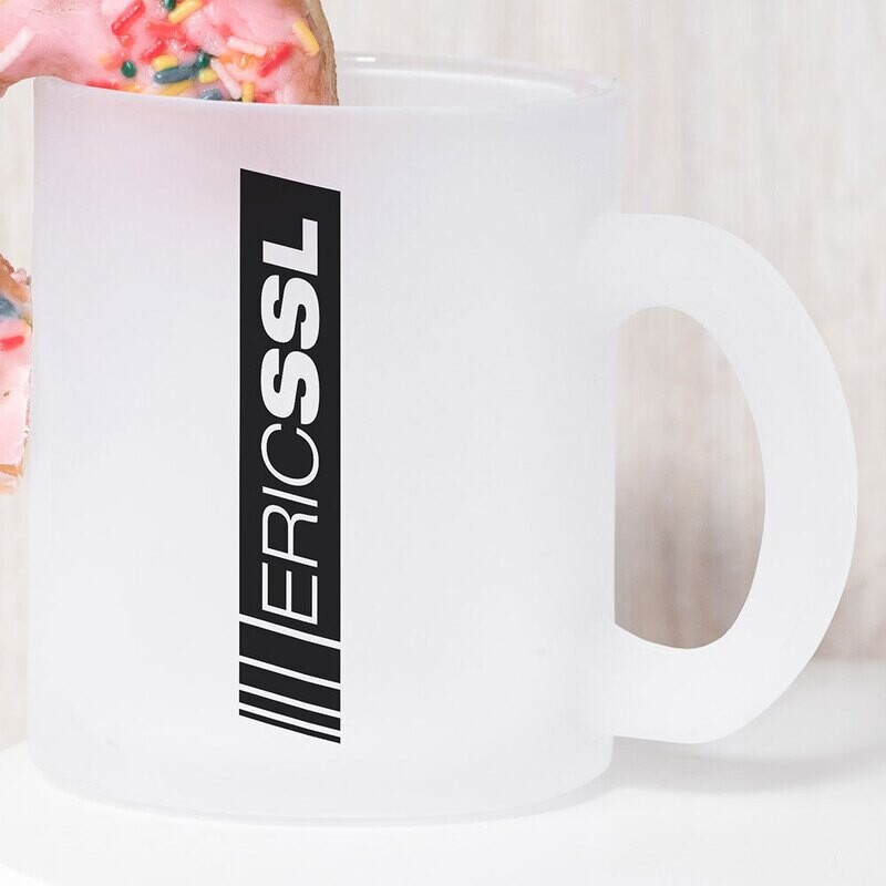 ERIC SSL Tasse aus gefrostetem Glas