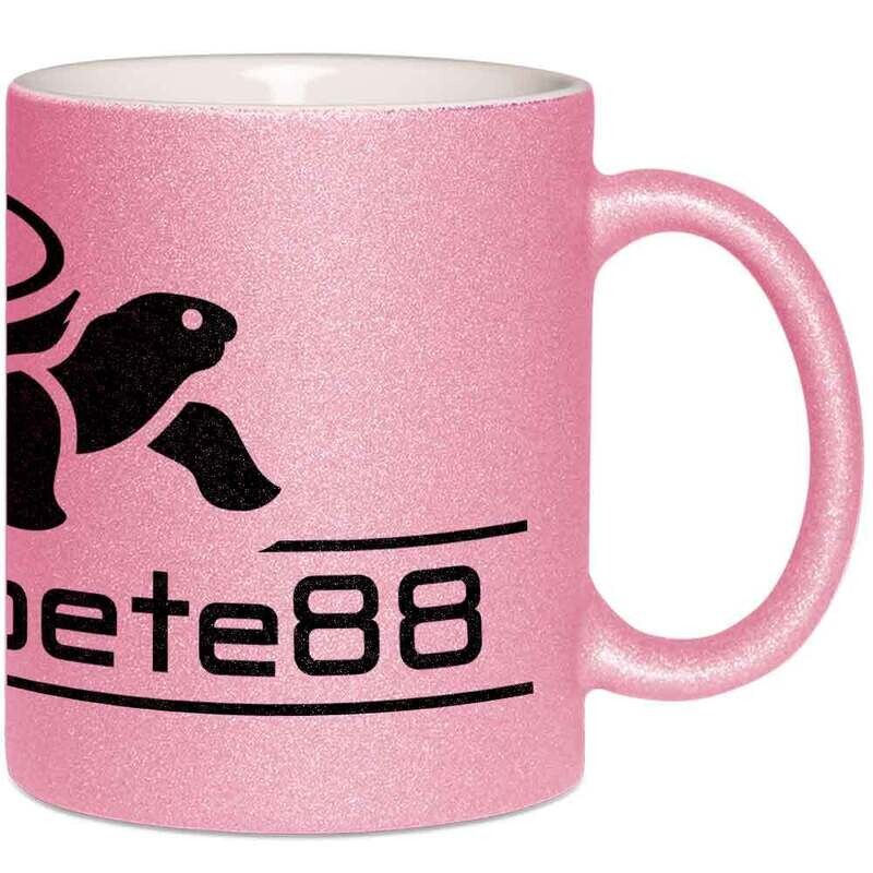 Trancekroete88 Luxury Glitzertasse (erhältlich in fünf funkelnden Farben)