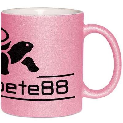 Trancekroete88 Luxury Glitzertasse (erhältlich in fünf funkelnden Farben)