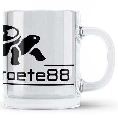 Trancekroete88 Glastasse (Klares Glas)