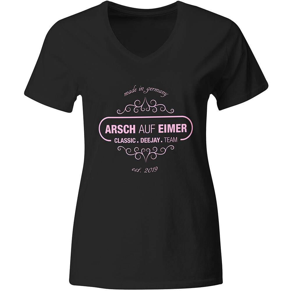 "Arsch auf Eimer" T-Shirt (Women / Design 1)
