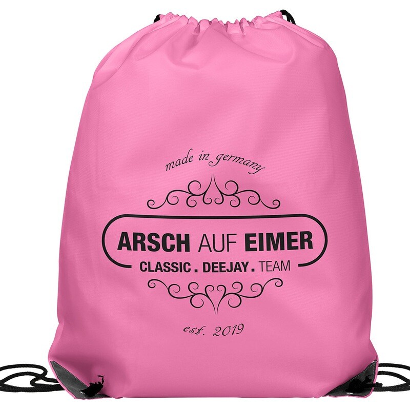 "Arsch auf Eimer" Festivalbag
