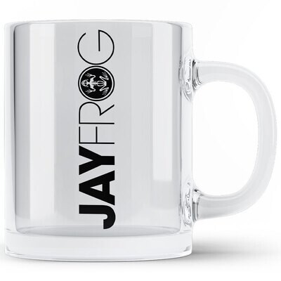 Jay Frog Tasse aus klarem Glas