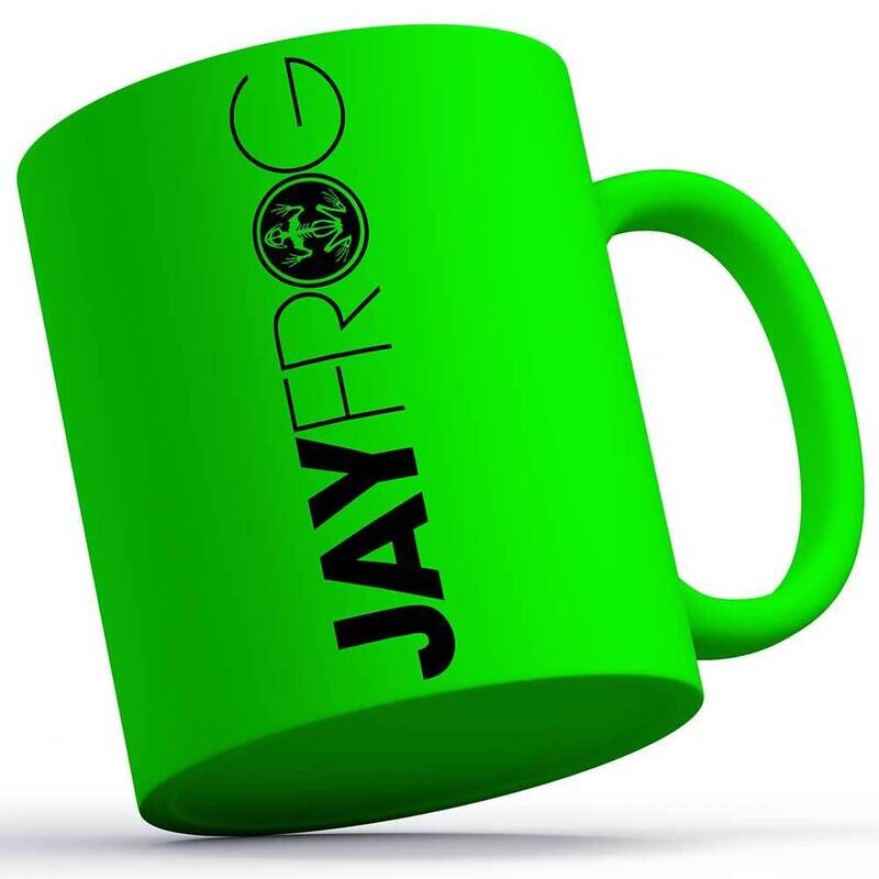 Jay Frog Neontasse Design 1 (erhältlich in drei Farben)