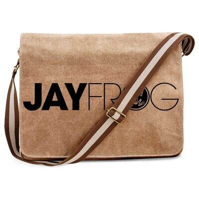 Jay Frog Vintage Messenger Bag (Großes Logo)