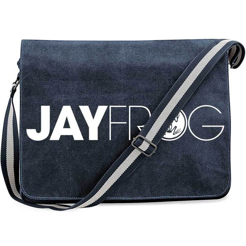 Jay Frog Vintage Messenger Bag (Großes Logo)