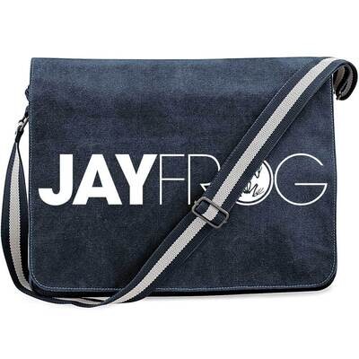 Jay Frog Vintage Messenger Bag (Großes Logo)