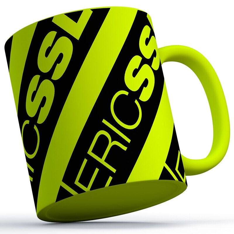 ERIC SSL Neontasse Tasse Design 1 (erhältlich in zwei Farben)