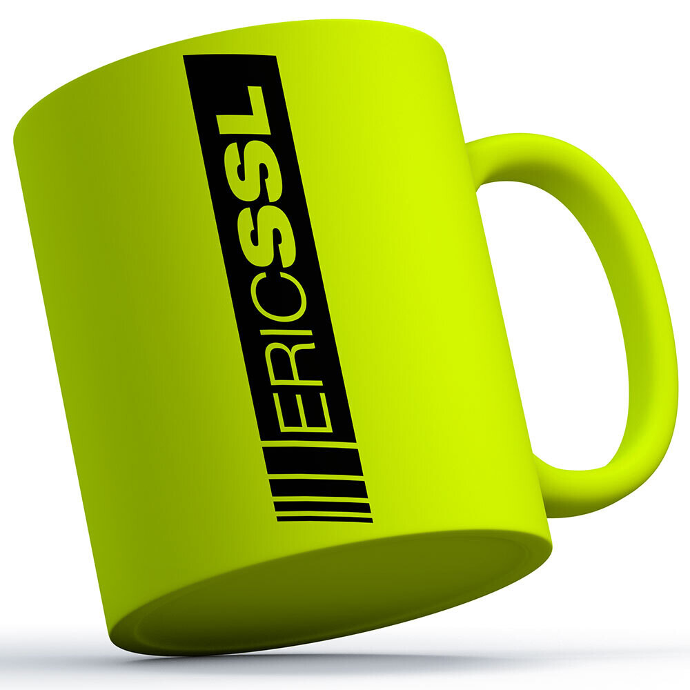 ERIC SSL Neontasse Design 2 (erhältlich in zwei Farben)