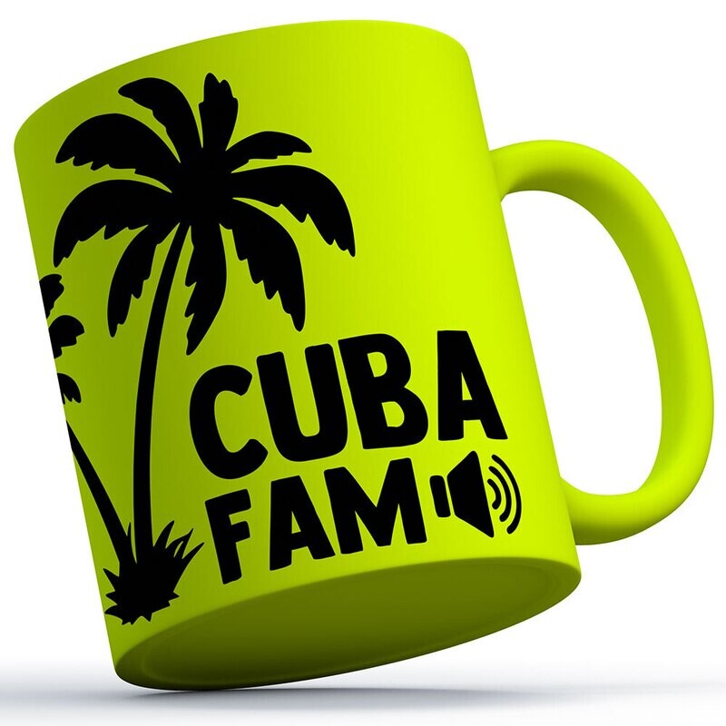 C.U.B.A. FAM Neontasse (erhältlich in zwei Farben)