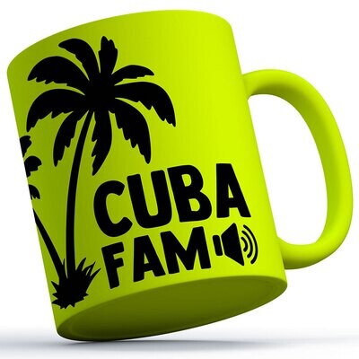 C.U.B.A. FAM Neontasse (erhältlich in zwei Farben)