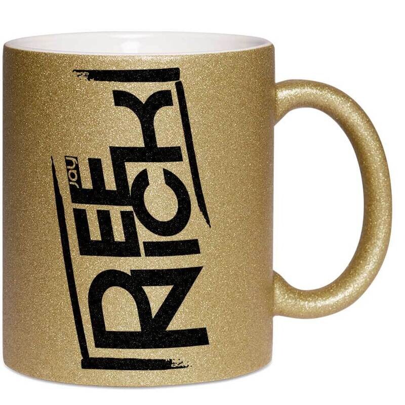 DeeNick Glitzertasse (erhältlich in fünf funkelnden Varianten)