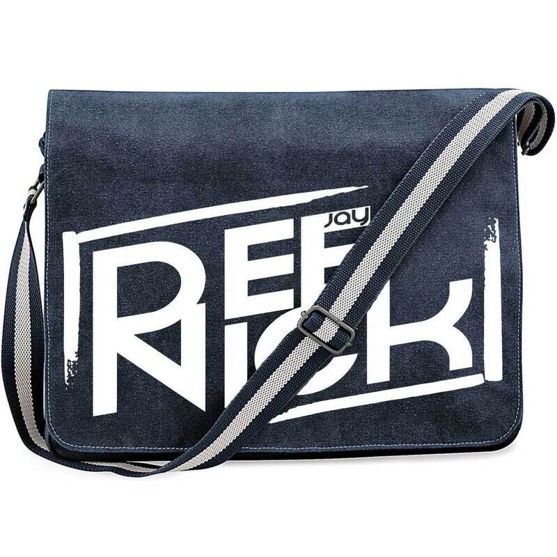 DeeNick Vintage Messenger Bag (Großes Logo)