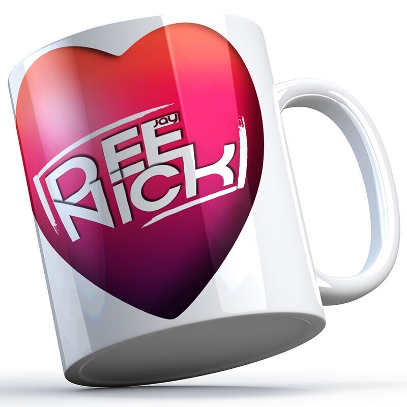 DeeNick Emote Two-Tone Tasse "Herz" (erhältlich in fünf Farben)