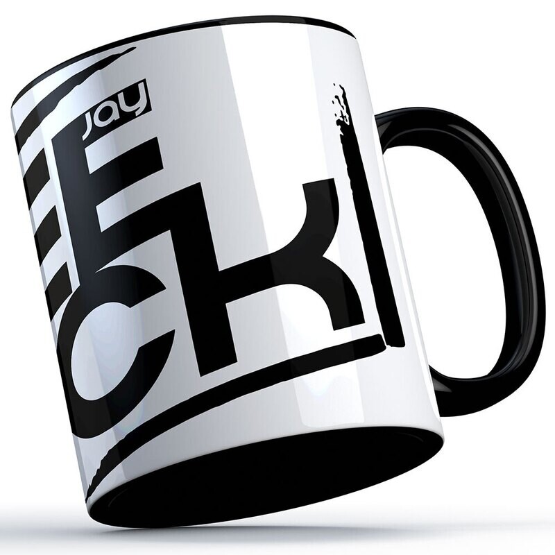 DeeNick Two-Tone Tasse Logo horizontal (erhältlich in fünf Farben)