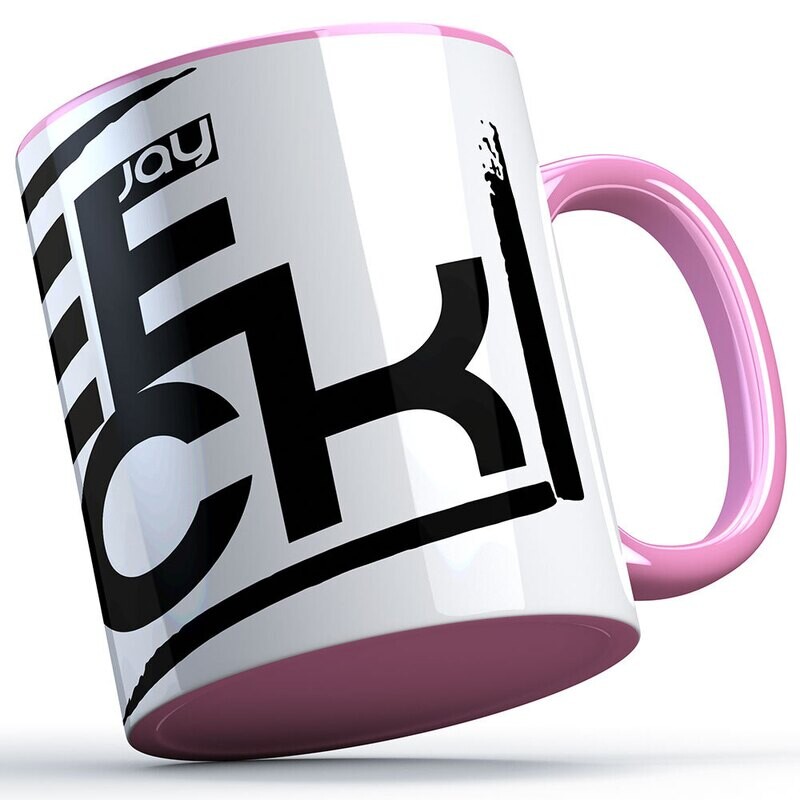 DeeNick Two-Tone Tasse Logo horizontal (erhältlich in fünf Farben)